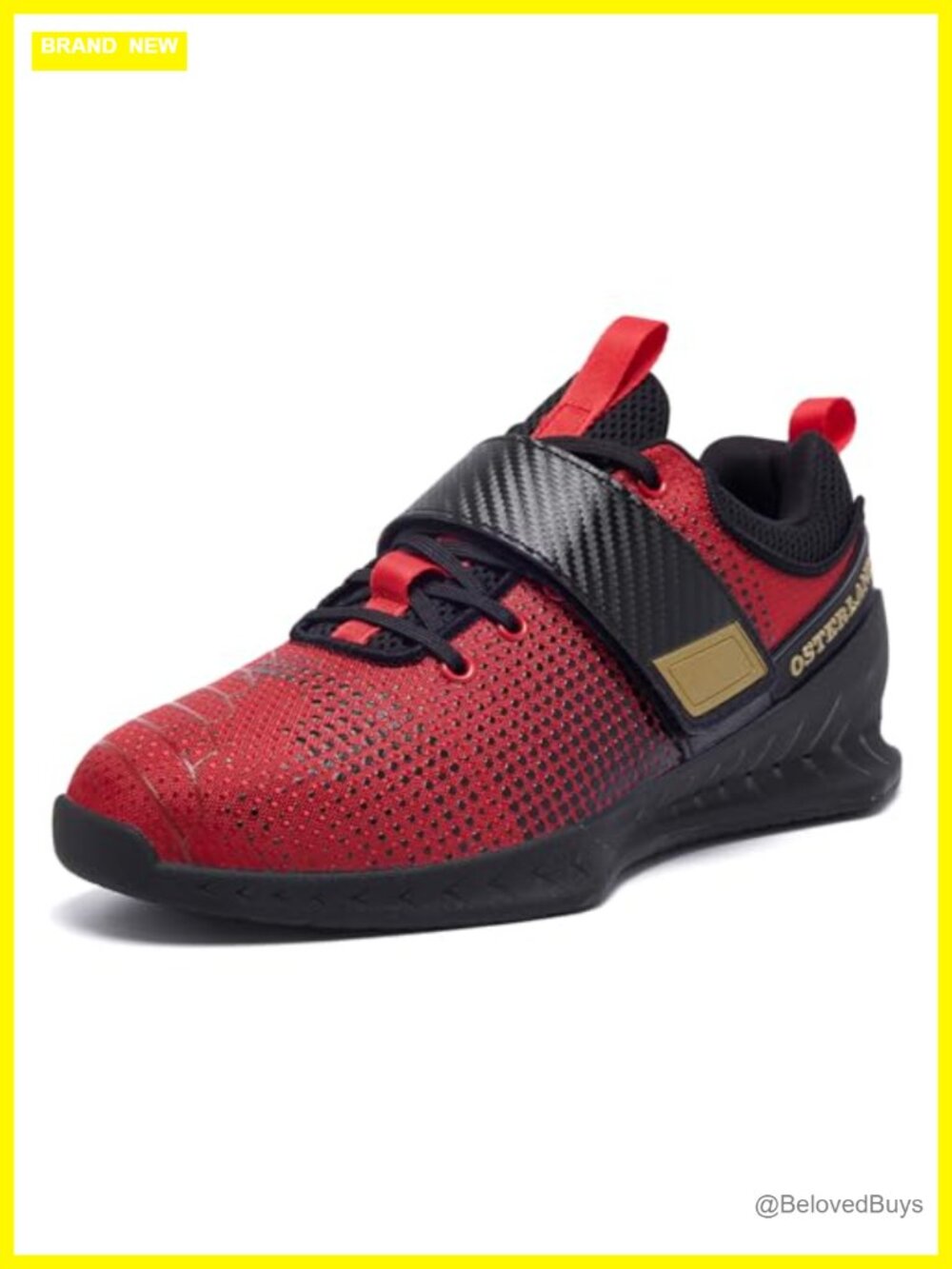 Weightlifting Shoes for Men Women Athletic Cross-Training Gym Sneakers High Heel